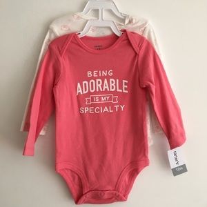 Carter’s Girls Bodysuit Set